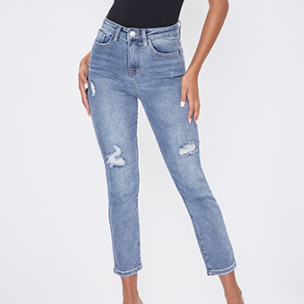 High rise ankle Jeans